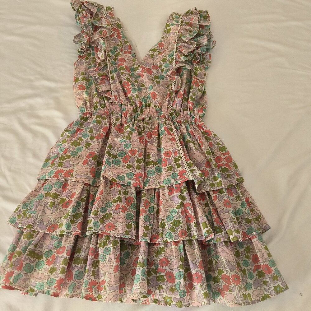 Love The Label Ruffles Mini Dress Size S - Picture 8 of 10